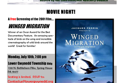 EAC July Movie ~ Winged Migration