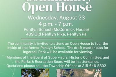 Community Open House-August 23