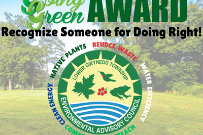 2025 Going Green Award Nominations Being Accepted
