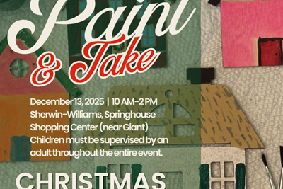 Save the Date: Paint & Take Ornament Event!