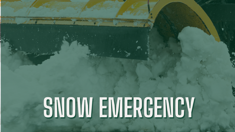 Snow Emergency-Beginning February 22nd