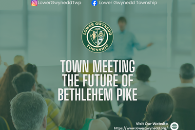 June 9 Town Meeting: The Future of Bethlehem Pike