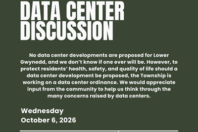 Data Center Discussion-October 6th